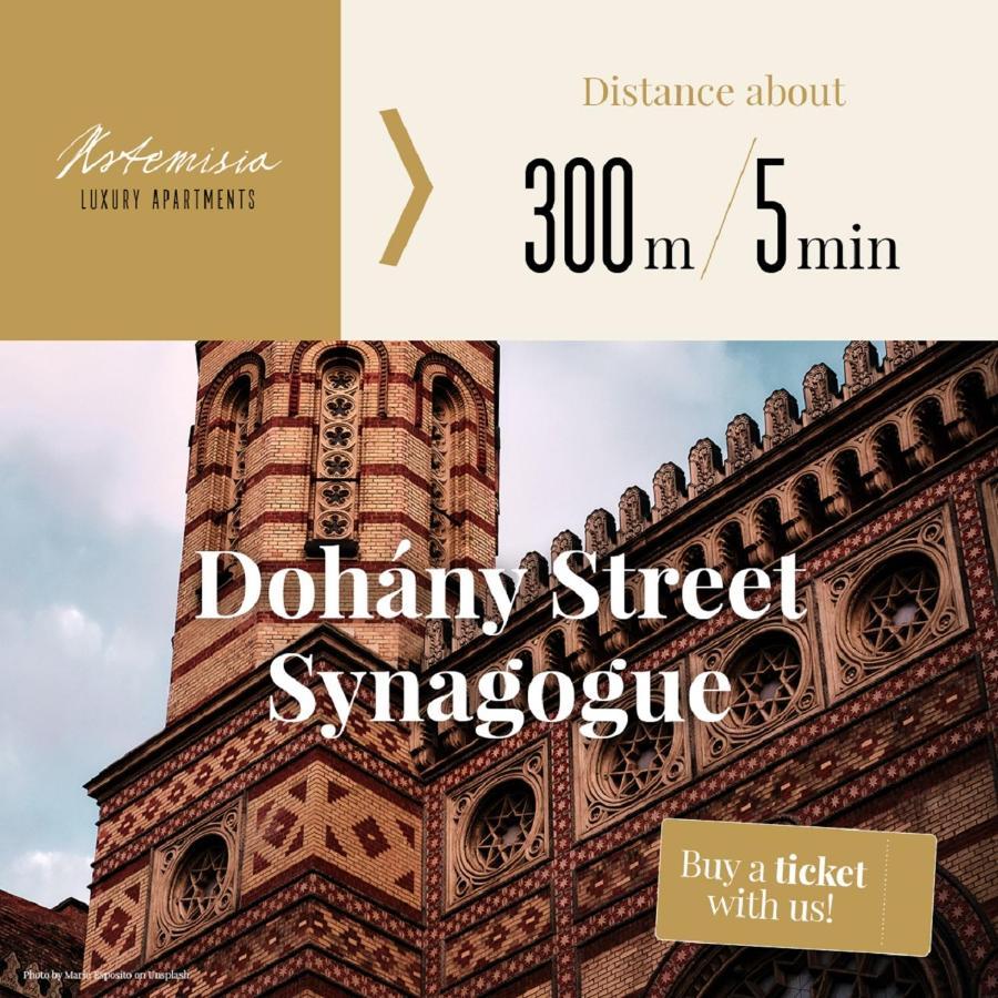 بودابست Artemisia Luxury Apartments Balcony المظهر الخارجي الصورة