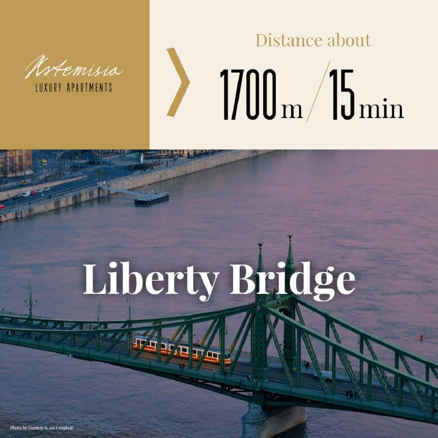 بودابست Artemisia Luxury Apartments Balcony المظهر الخارجي الصورة