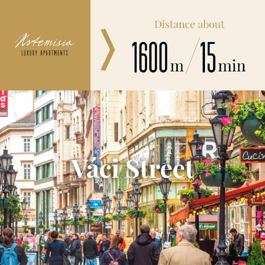 بودابست Artemisia Luxury Apartments Balcony المظهر الخارجي الصورة