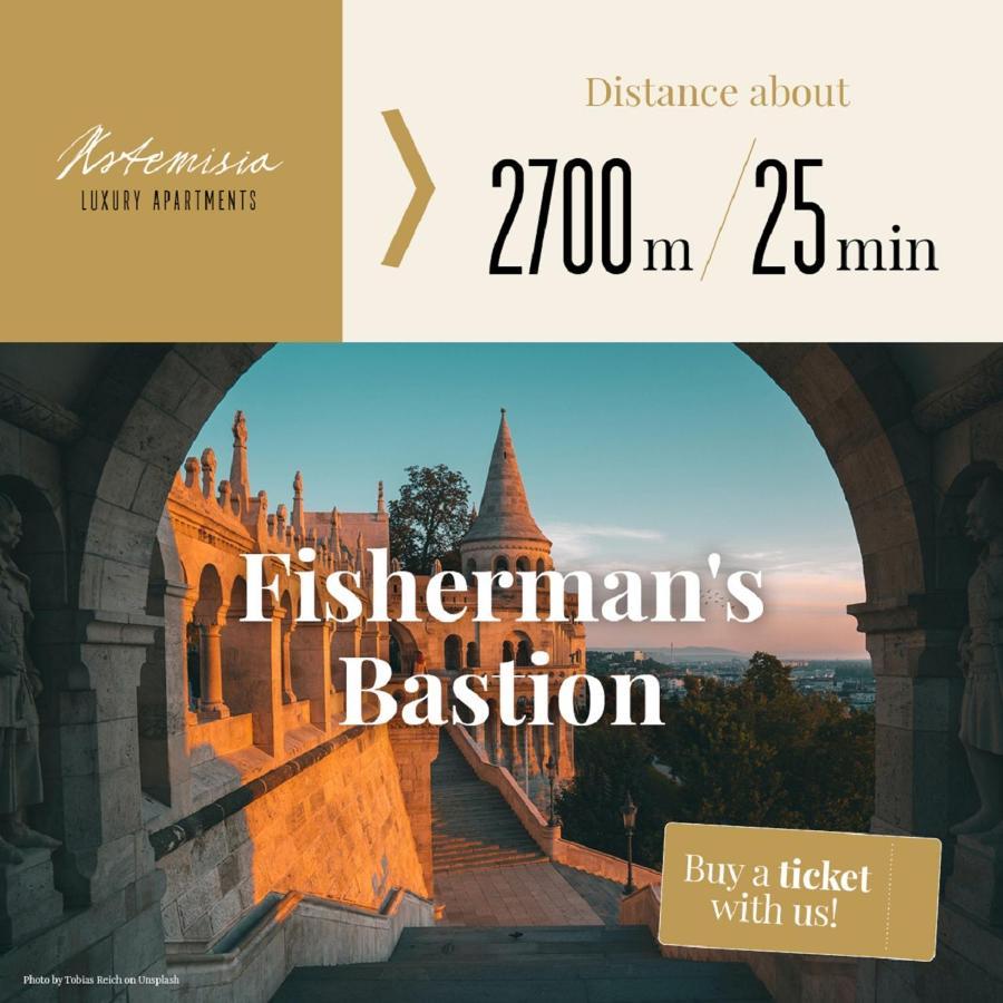 بودابست Artemisia Luxury Apartments Balcony المظهر الخارجي الصورة